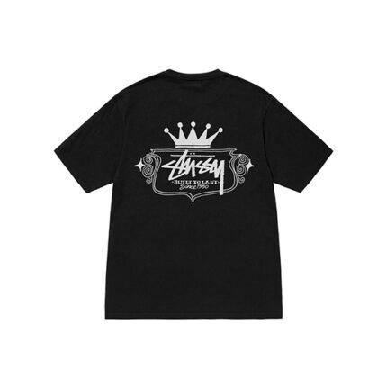 Stussy Brand King Logo Nera Milano