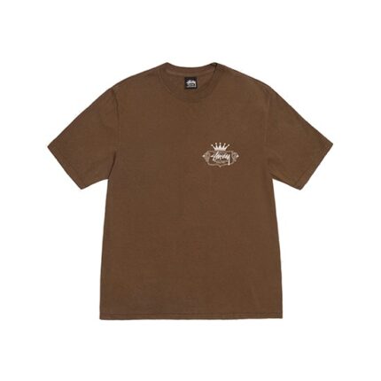 Stussy Brand King Logo Marrone Milano