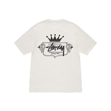 Stussy Brand King Logo Bianca Milano